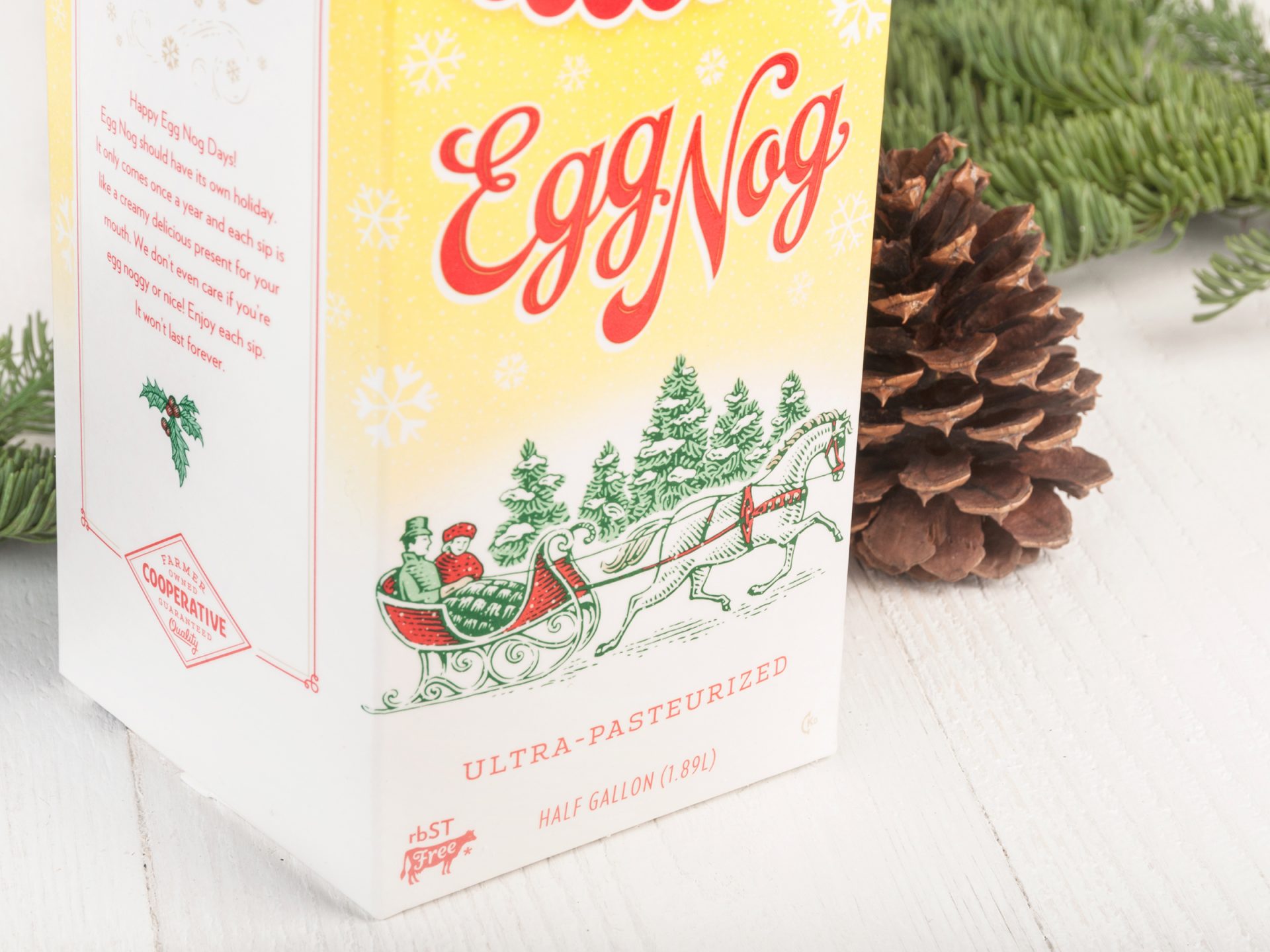 Darigold Egg Nog Column